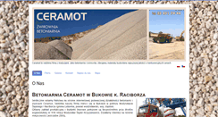 Desktop Screenshot of ceramot.pl